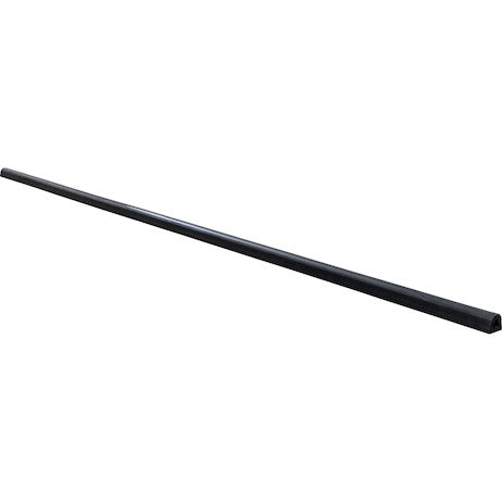Load image into Gallery viewer, Extruded Rubber D-Shaped Bumper with No Holes - 2-1/8 x 1-7/8 x 120 Inch Long
