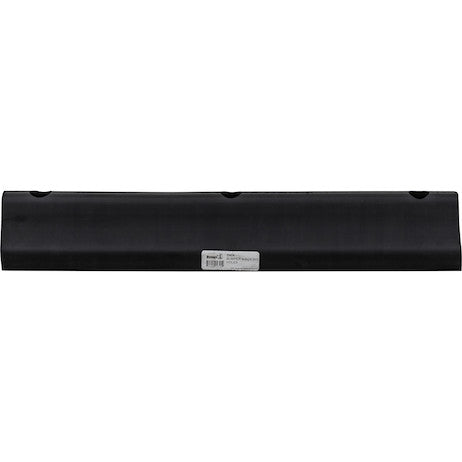 Load image into Gallery viewer, Extruded Rubber D-Shaped Bumper with 3 Holes - 4 x 3-3/4 x 24 Inch Long
