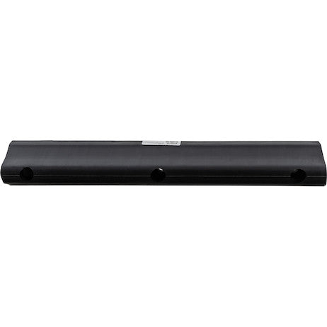 Load image into Gallery viewer, Extruded Rubber D-Shaped Bumper with 3 Holes - 4 x 3-3/4 x 24 Inch Long
