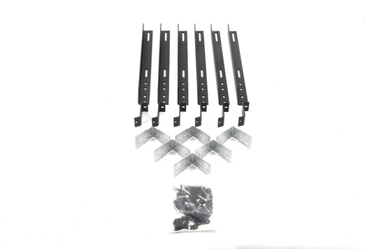 Dee Zee Black Rough Step Running Boards Brackets - Rough Step Bracket 2009-2024 Express/Savana