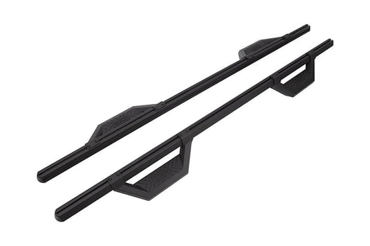 Dee Zee Hex Series Black Side Step Crew Cab, Brackets Sold Separately - 2005-2026 Chevrolet Colorado & Ford F-150 & GMC Canyon & more