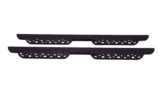 Dee Zee Apex Series Side Step Crew Cab - Black, Chevrolet/Gmc/Ford/Ram/Toyota - 2005-2025 Chevrolet Colorado & Ford F-150 & GMC Canyon & more