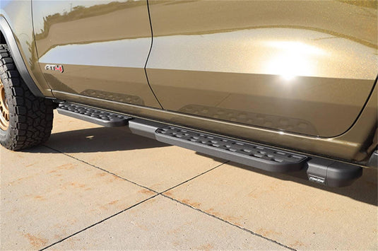 Dee Zee Apex Series Side Step Crew Cab - Black, Chevrolet/Gmc/Ford/Ram/Toyota - 2005-2025 Chevrolet Colorado & Ford F-150 & GMC Canyon & more