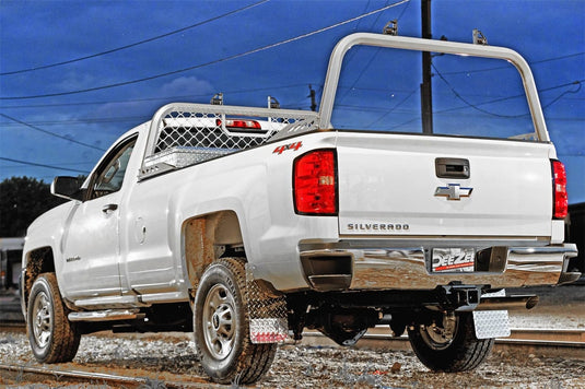 Ford F-150 DeeZee Silver Aluminum Rear Rack for 2004 to 2023