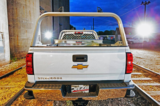Ford F-150 DeeZee Silver Aluminum Rear Rack for 2004 to 2023