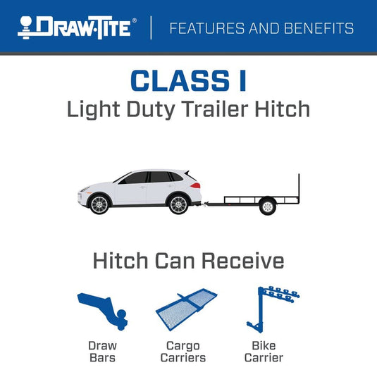 Draw-Tite Class 1 Hitch with 1-1/4" Receiver — 2019-2026 Mazda 3 - DRA-24984 - Absolute Autoguard