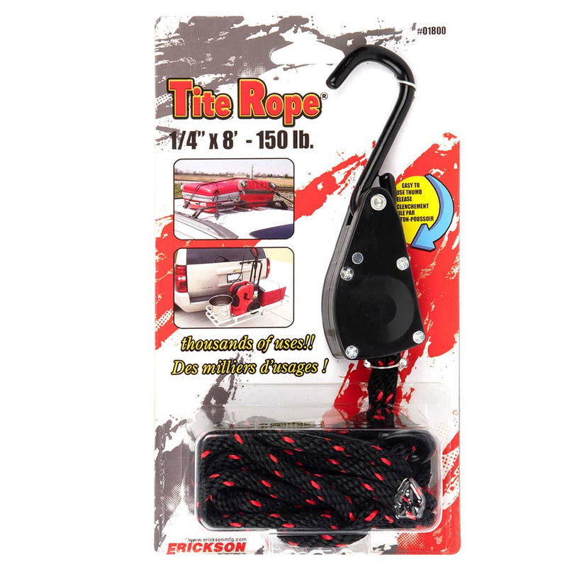 Load image into Gallery viewer, Erickson Tie Down 1/4 X 8' Rope - ERI-01800-FR - Absolute Autoguard
