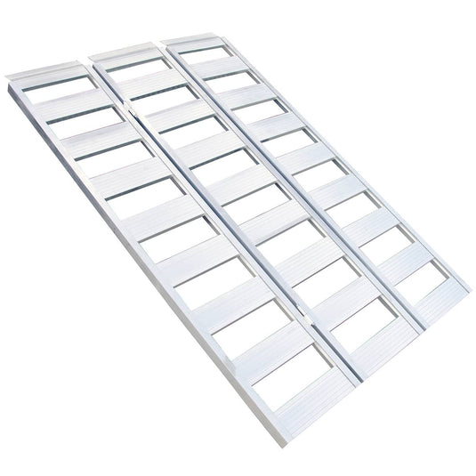 Erickson Tri-fold Aluminum Ramp 45X69 1500LB - ERI-07462 - Absolute Autoguard