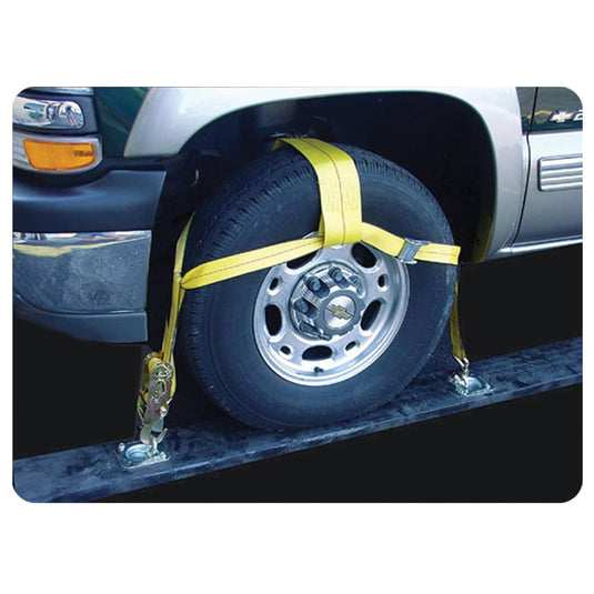 Erickson 10000 Lb Adjustable Tire Strap with Ratchet - ERI-08522 - Absolute Autoguard