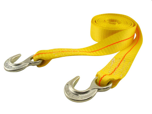 Erickson Tow Strap 2"X15'/Hooks 8500 Lbs. Use ERI-34405 First - ERI-09200 - Absolute Autoguard