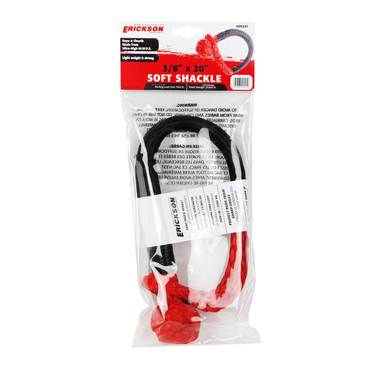 Erickson 3/8" X 20" - 39600 Lb. Soft Shackle - ERI-09241 - Absolute Autoguard