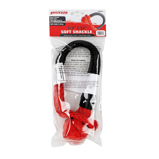 Erickson 1/2" X 22" - 57000 Lb. Soft Shackle - ERI-09243 - Absolute Autoguard