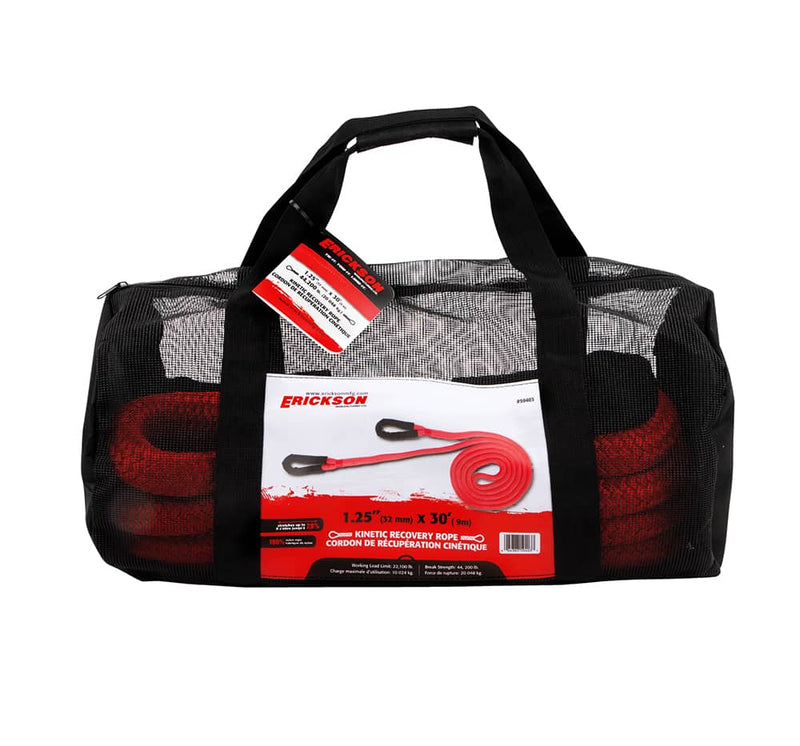 Load image into Gallery viewer, Erickson 1-1/4" X 30' 44,200 Lb Break Strength Kinetic Rope - ERI-59403 - Absolute Autoguard
