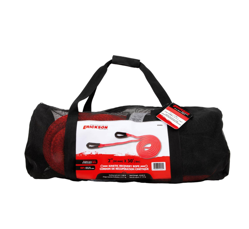 Load image into Gallery viewer, Erickson 2" X 30' 103,960 Lb Break Strength Kinetic Rope - ERI-59405 - Absolute Autoguard
