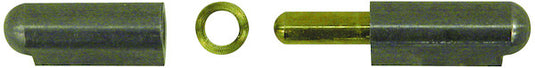 Steel Weld-On Bullet Hinge with Brass Pin and Brass Bushing - 0.77 x 3.94 Inch