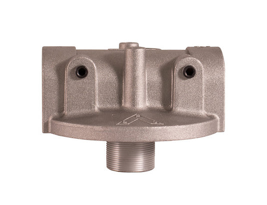 50 GPM Return Line Filter Head 1-1/4 Inch NPT/15 PSI Bypass