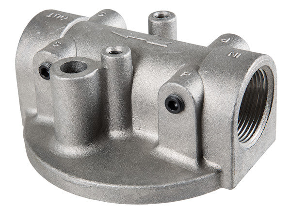 Load image into Gallery viewer, 50 GPM Return Line Filter Head 1-1/4 Inch NPT/25 PSI Bypass

