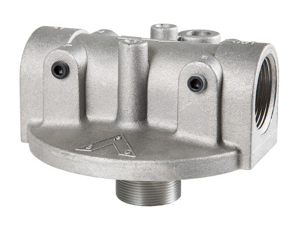 Load image into Gallery viewer, 50 GPM Return Line Filter Head 1-1/4 Inch NPT/25 PSI Bypass
