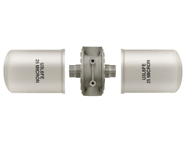 Load image into Gallery viewer, 100 GPM Return Line Filter Head 1-1/2 Inch NPT/15 PSI Bypass
