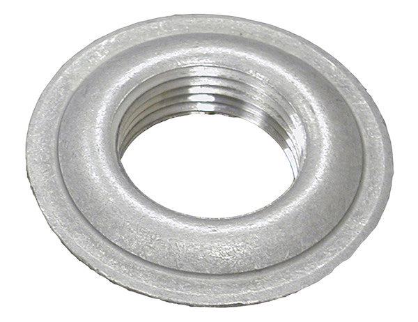 Load image into Gallery viewer, 1-1/4 Inch NPTF Stainless Steel Stamped Welding Flange
