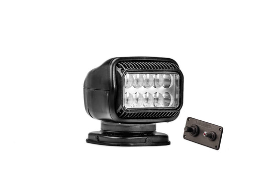 Go Light Golight GT LED Black - Hard Wired Dash Mount Remote - GOL-20214GT - Absolute Autoguard