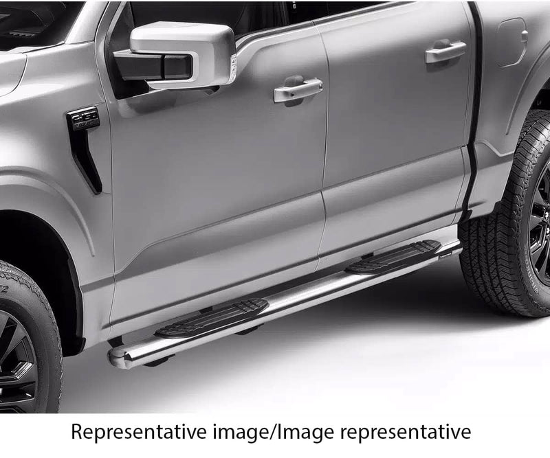 Load image into Gallery viewer, Go Rhino 4" 1000 Series Polished Side Steps — 2007-2019 Chevrolet &amp; GMC - GOR-104404680PS - Absolute Autoguard

