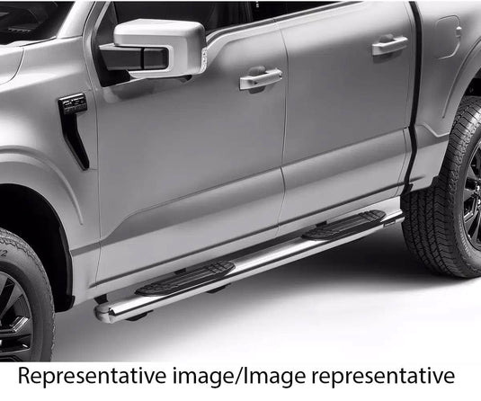 Go Rhino 4" 1000 Series Polished Side Steps — 2015-2018 Ram 1500 - GOR-104439980PS - Absolute Autoguard