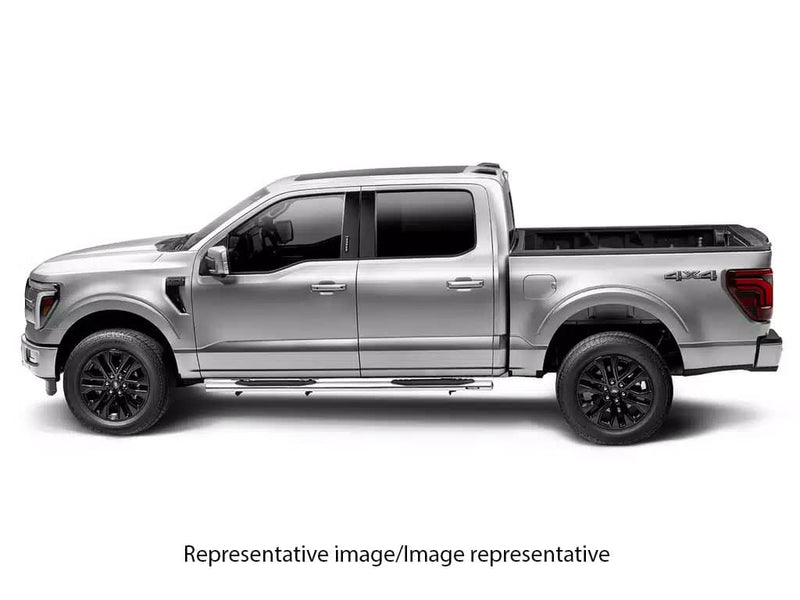 Load image into Gallery viewer, Go Rhino 4" 1000 Series Polished Side Steps — 2015-2018 Ram 1500 - GOR-104439987PS - Absolute Autoguard
