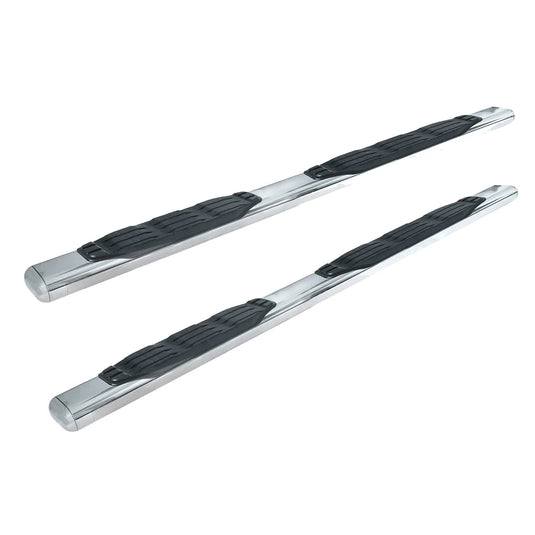 Go Rhino 5" Stainless 1000 Series Cab Length 80" Nerf Bars - GOR-10580PS - Absolute Autoguard