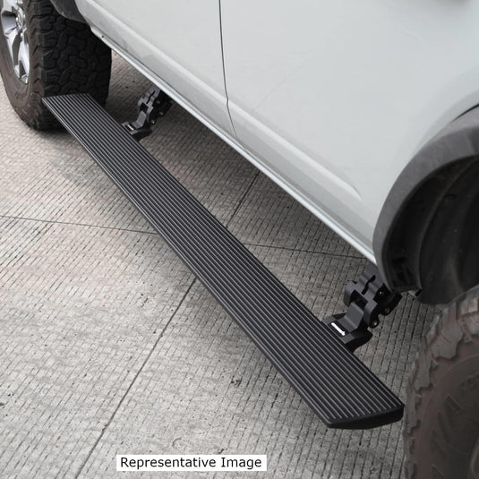 Go Rhino E-board E1 Series Steps — 2015-2026 Chevrolet & GMC - GOR-20423580PC - Absolute Autoguard