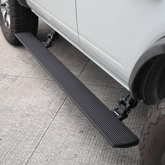 Go Rhino E-board E1 Series Steps — 2018-2026 Jeep Wrangler - GOR-20450674PC - Absolute Autoguard