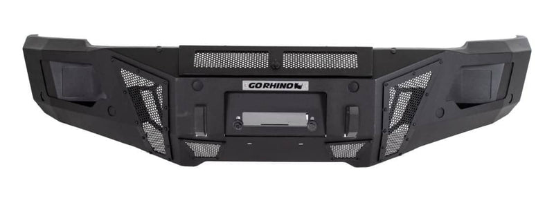 Load image into Gallery viewer, Go Rhino BR11 Front Bumper — 2010-2018 Dodge &amp; Ram - GOR-24223T - Absolute Autoguard
