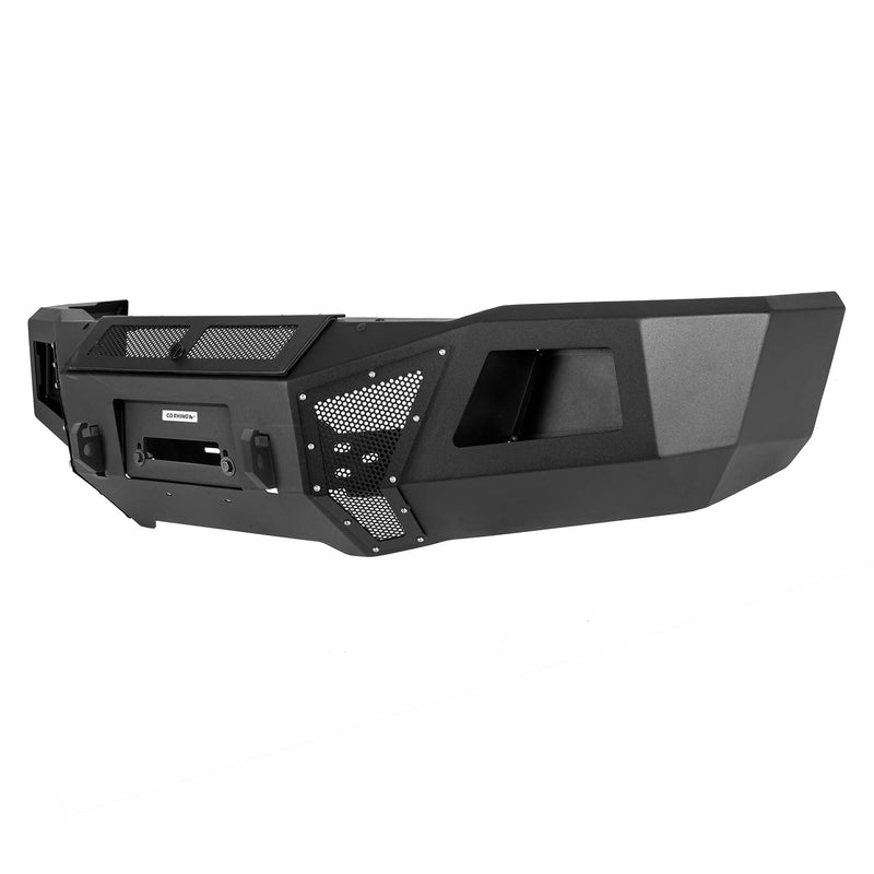 Load image into Gallery viewer, Go Rhino BR11 Front Bumper — 2015-2019 Chevrolet Silverado 2500 HD/Silverado 3500 HD - GOR-24280T - Absolute Autoguard
