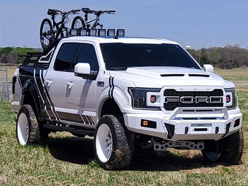 Load image into Gallery viewer, Go Rhino BR6 Front Bumper — 2021-2023 Ford F-150 - GOR-24398T - Absolute Autoguard
