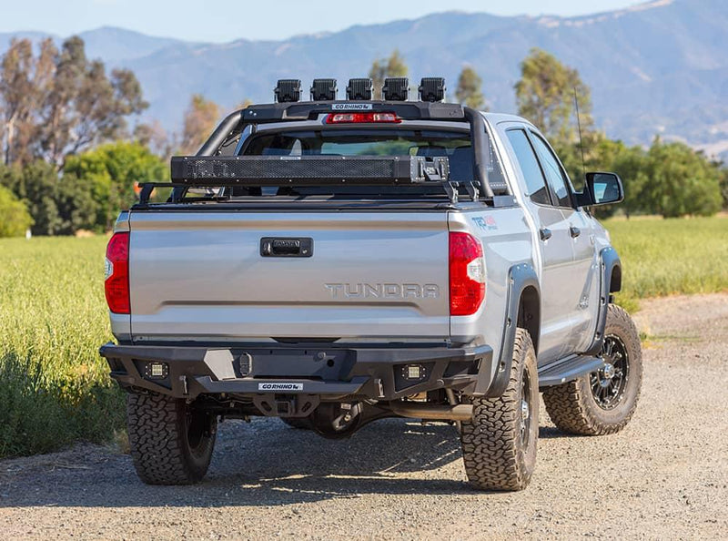 Load image into Gallery viewer, Go Rhino BR20 Rear Bumper — 2014-2021 Toyota Tundra - GOR-28178T - Absolute Autoguard
