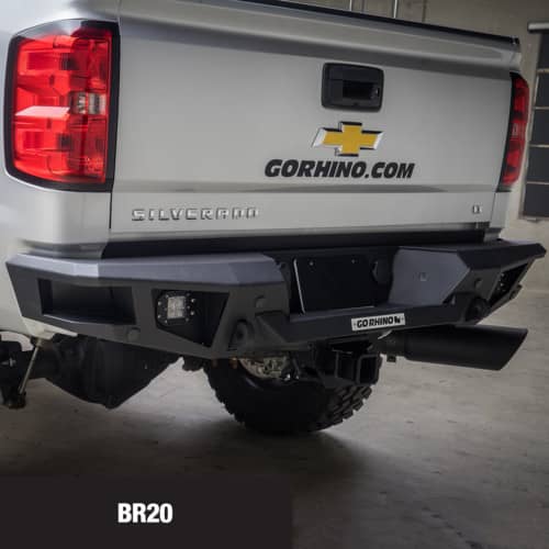 Go Rhino BR20 Rear Bumper — 2015-2019 Ford F-150 - GOR-28295T - Absolute Autoguard