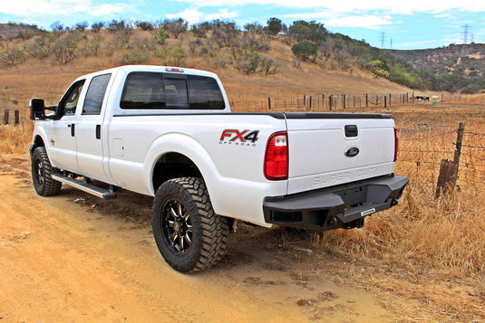 Go Rhino BR20 Rear Bumper — 2011-2016 Ford F-250 Super Duty/F-350 Super Duty - GOR-28371T - Absolute Autoguard