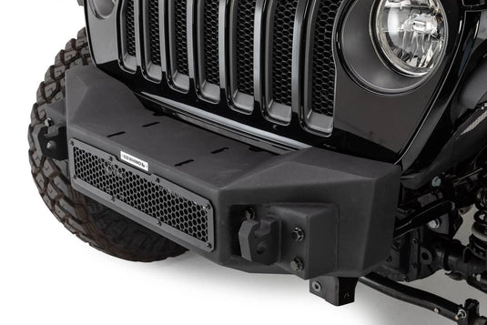 Go Rhino Front Bumper (will Not Work with Tow Bars) — 2007-2026 Jeep Gladiator/Wrangler/Wrangler JK - GOR-331100T - Absolute Autoguard