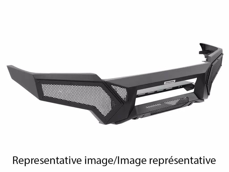 Load image into Gallery viewer, Go Rhino Element Front Bumper with Power Actuated Hide-away Light Bar Mount — 2022-2026 Chevrolet &amp; GMC - GOR-341861T - Absolute Autoguard
