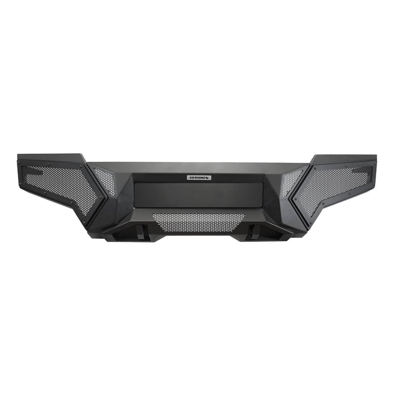 Load image into Gallery viewer, Go Rhino Textured Black Element Front Bumper — 2016-2023 Toyota Tacoma - GOR-343891T - Absolute Autoguard
