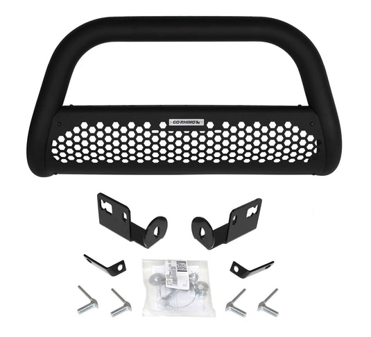 Go Rhino Black RC2 Bull Bar — 2010-2024 Dodge & Ram - GOR-55264T - Absolute Autoguard
