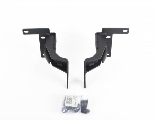 Go Rhino Black RC2 Lighted Bull Bar Brackets — 2019-2026 Ram 1500 - GOR-55675 - Absolute Autoguard
