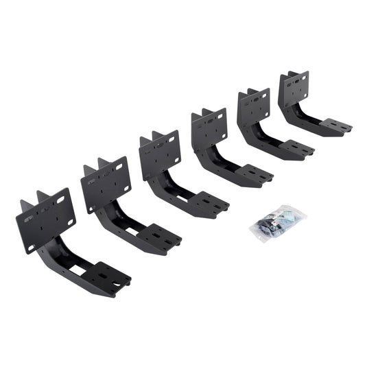 Go Rhino RB10/20 Running Board Bracket Kit 19-26 Ram 1500 Ext/Crew - GOR-6343065 - Absolute Autoguard