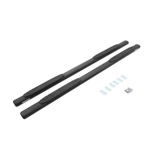 Go Rhino Black 4" Oval 87" Cab Length Nerf Bars - GOR-640087T - Absolute Autoguard
