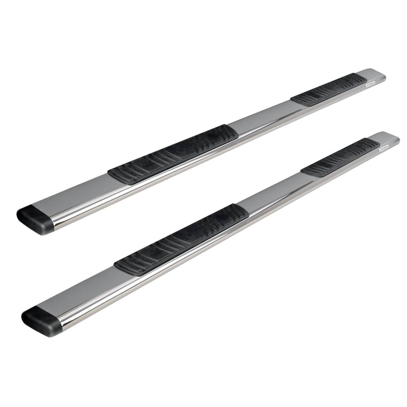 Load image into Gallery viewer, Go Rhino Stainless 5" Oval 87" Cab Length Nerf Bars - GOR-650087PS - Absolute Autoguard

