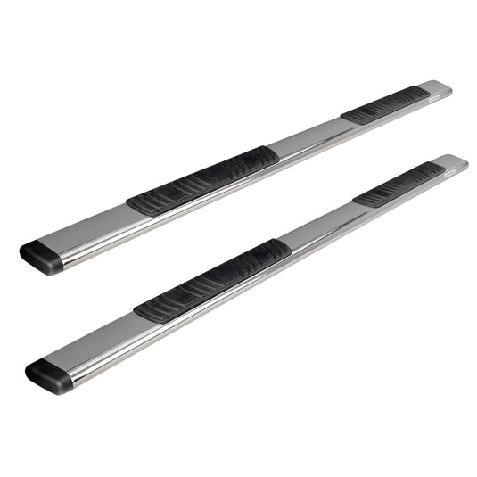 Go Rhino Stainless 5" Oval 87" Cab Length Nerf Bars - GOR-650087PS - Absolute Autoguard