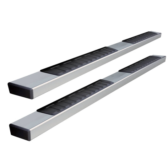 Go Rhino Stainless 6" Rectangular 87" Cab Length Nerf Bars - GOR-660187PS - Absolute Autoguard