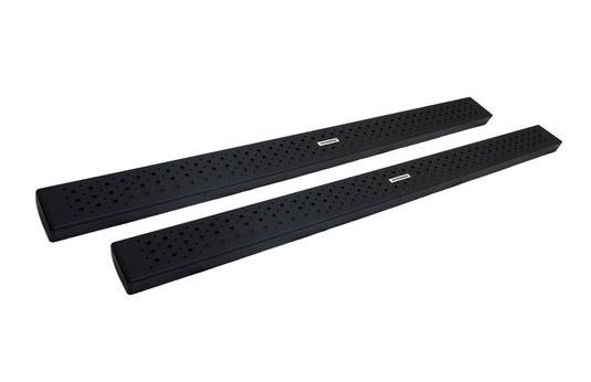 Go Rhino HD Side Steps 80IN - Black Cab Length - GOR-660380T - Absolute Autoguard