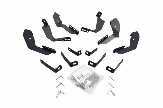 Go Rhino Cab Length Nerf Bars Mount Kit - GOR-6840435 - Absolute Autoguard