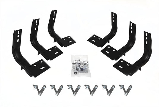 Go Rhino Cab Length Nerf Bars Mount Kit - GOR-6840995 - Absolute Autoguard